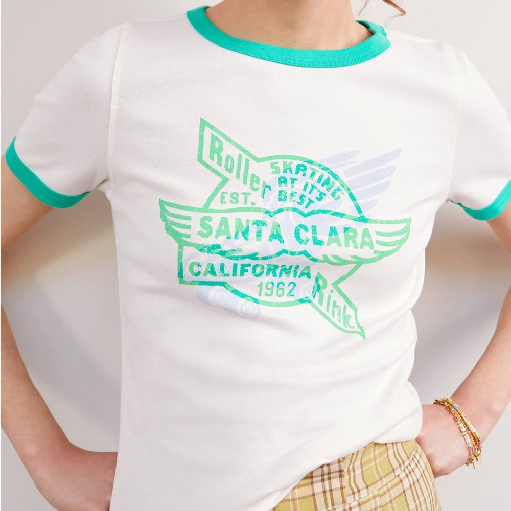 Anthropologie Maeve Ringer Tee